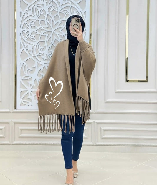 Bat-Wing Style Shawl