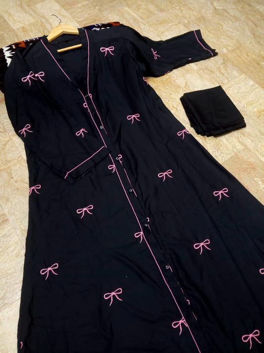 Bow Abaya With Stoller