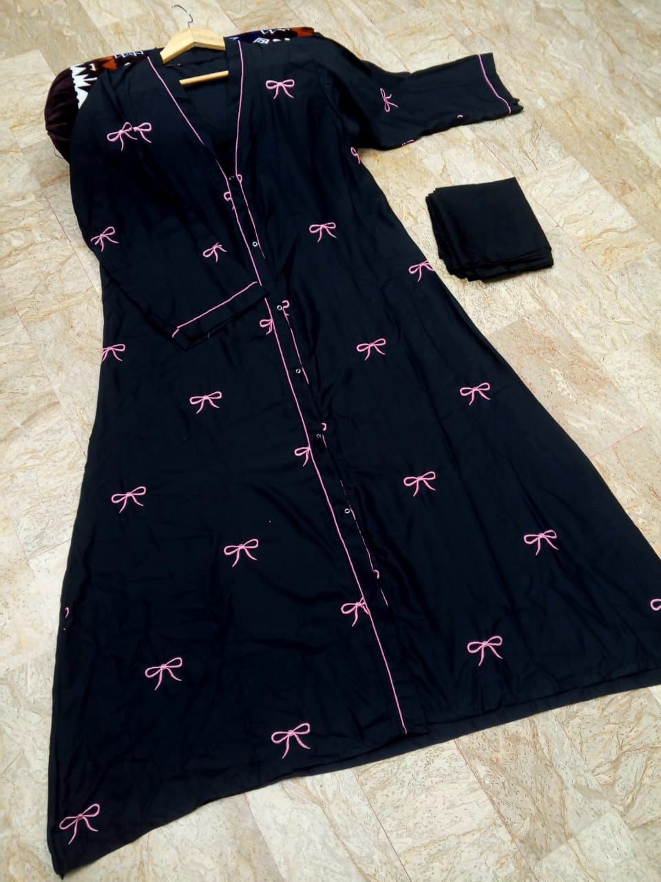 Bow Abaya With Stoller