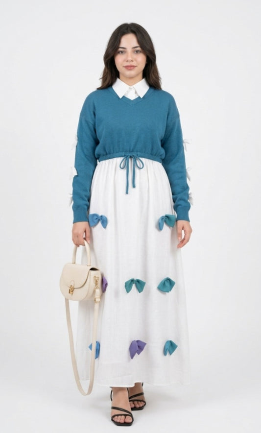 Bow Frock Maxi