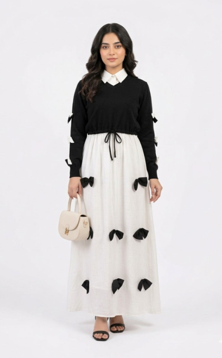 Bow Frock Maxi