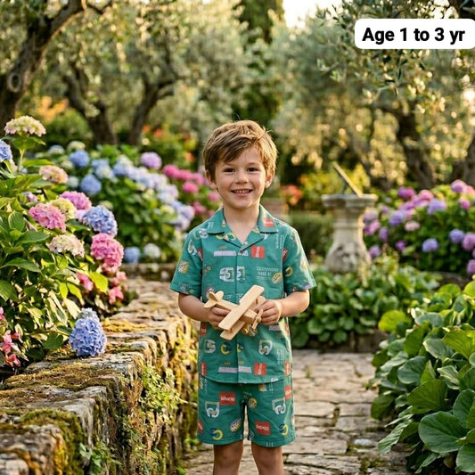 Boys 2-Piece Linen Suit