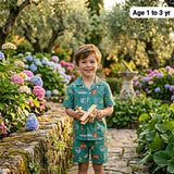 Boys 2-Piece Linen Suit