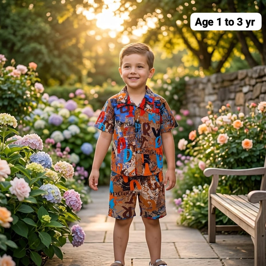 Boys 2-Piece Linen Suit