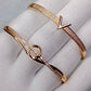 Zircon openable Bracelets