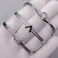 Zircon openable Bracelets