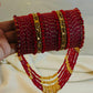 Bridal Crystal Bangles Set