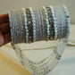 Bridal Crystal Bangles Set