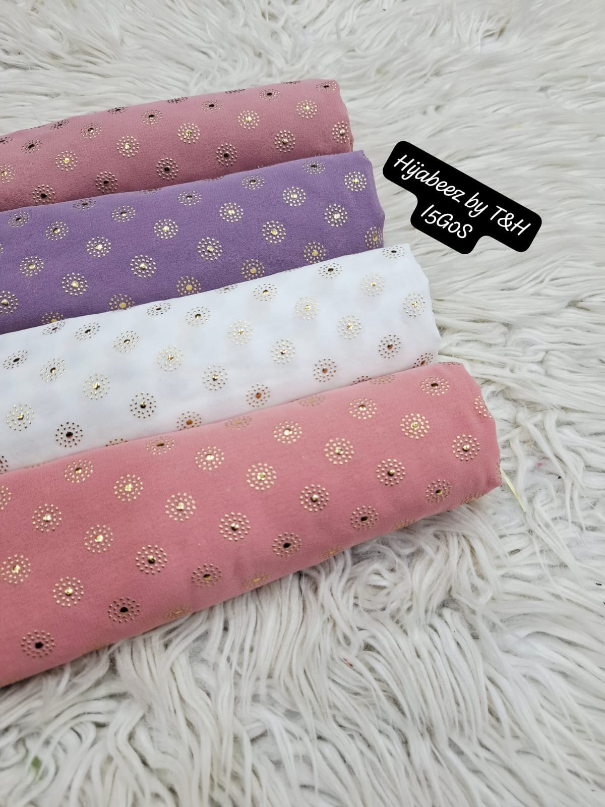 Bubble Chiffon Scarf