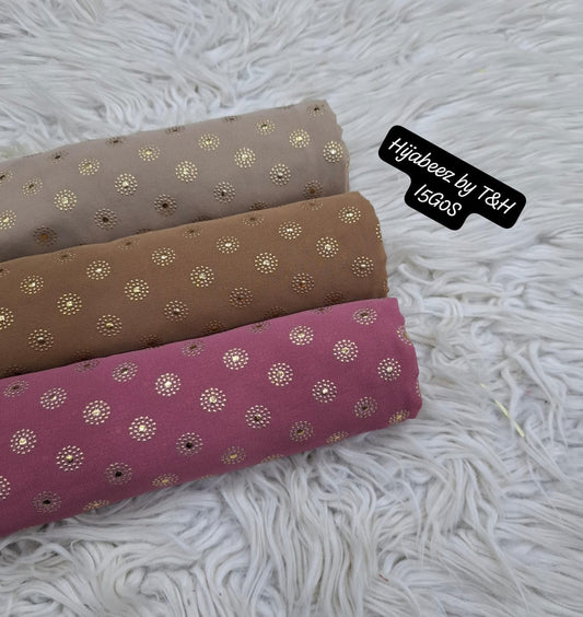 Bubble Chiffon Scarf