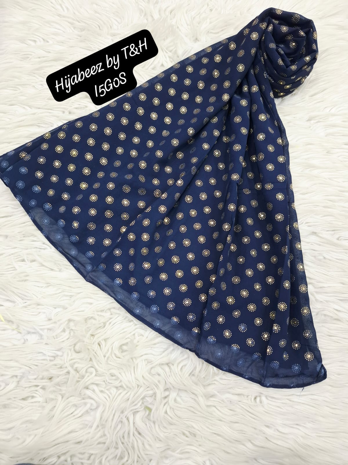 Bubble Chiffon Scarf