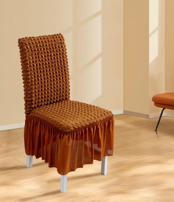 Pack of 6 - Bubble Fitted Chair Cover