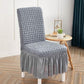 Pack of 6 - Bubble Fitted Chair Cover
