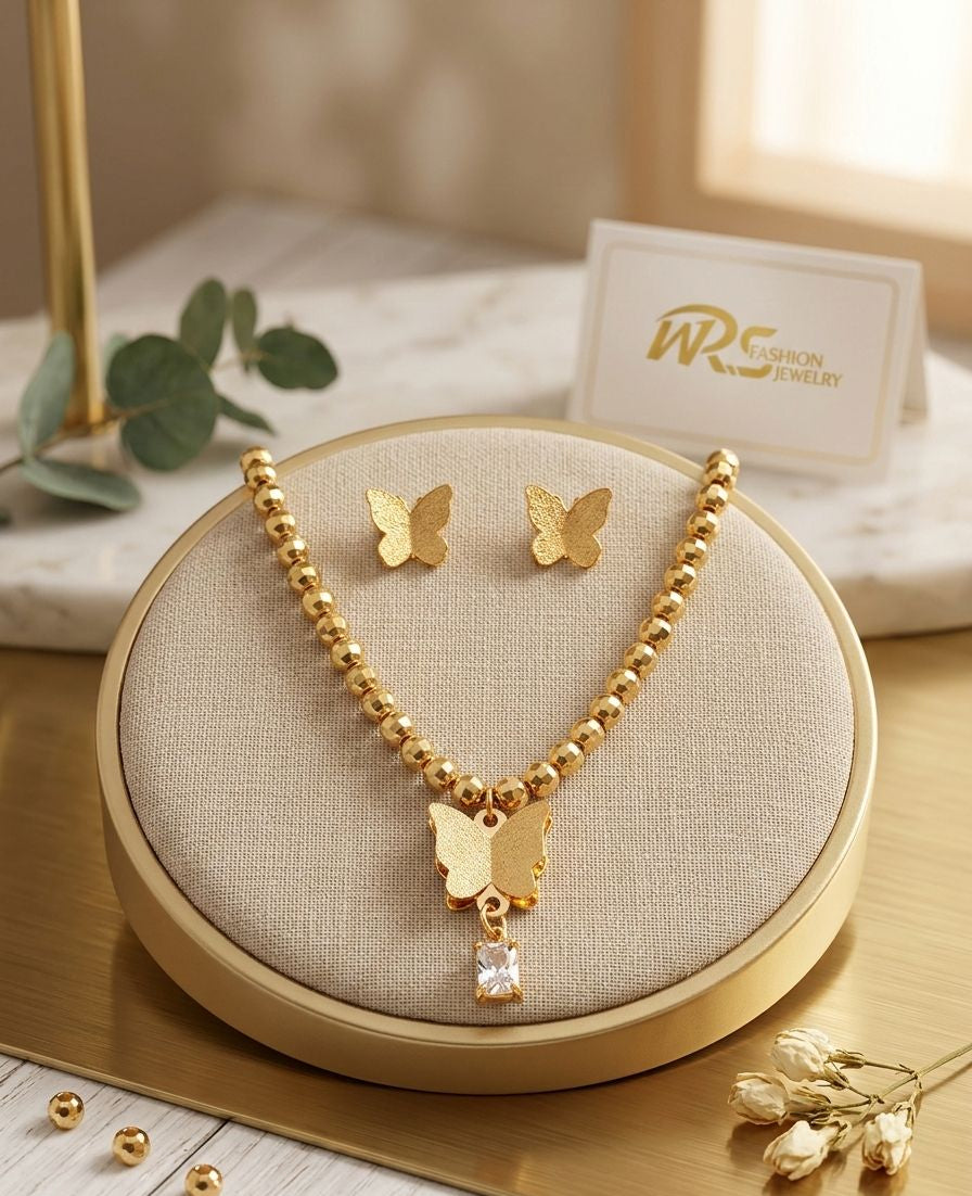 Butterfly Locket Set