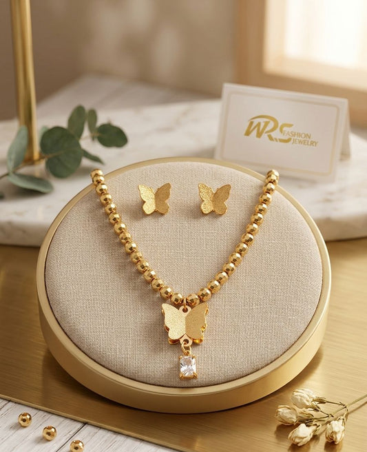 Butterfly Locket Set