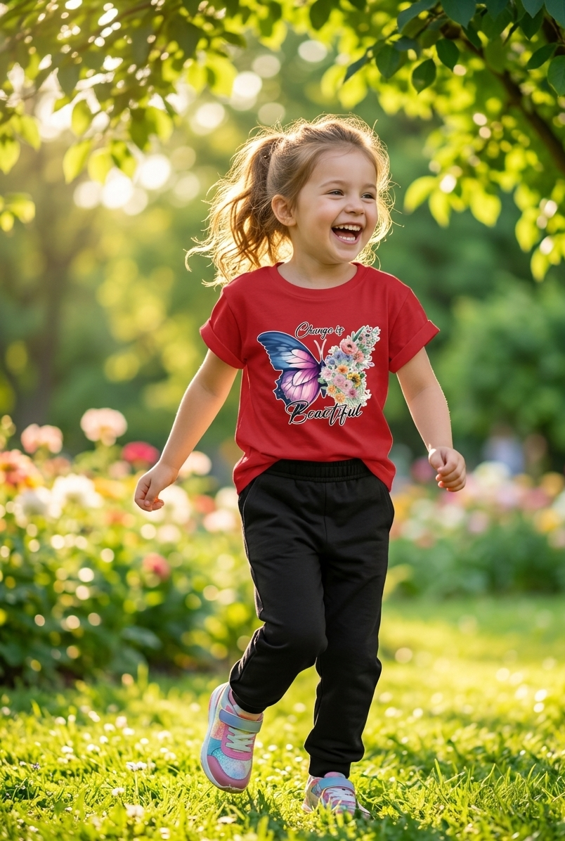 Butterfly Style Printed Tracksuit
