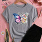 Butterfly Style Printed Tracksuit