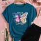 Butterfly Style Printed Tracksuit