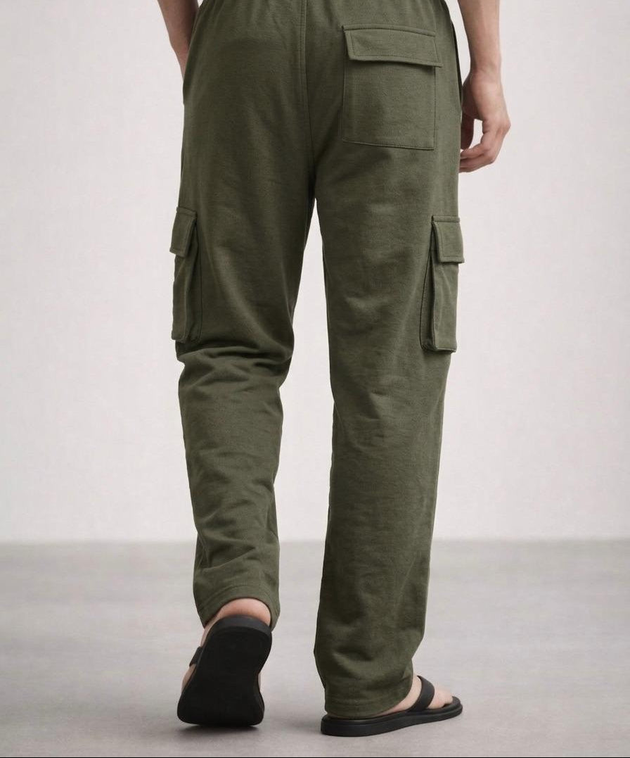Cargo Pocket Straight Trouser