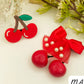 Fancy Cherry Hairclips