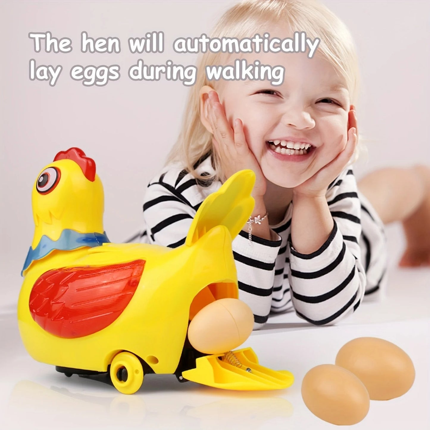 Laying Egg Chicken Toy