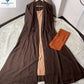 Chocolaty Abaya With Stoller