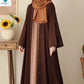 Chocolaty Abaya With Stoller