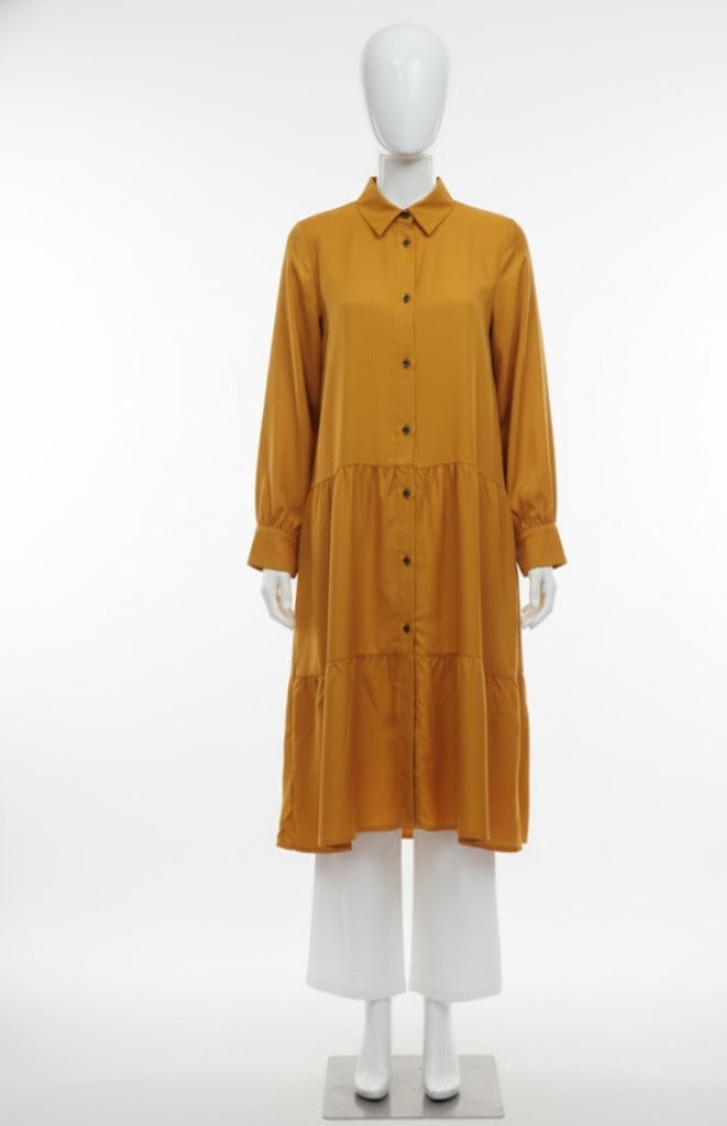 Collar Shirt With Flapper