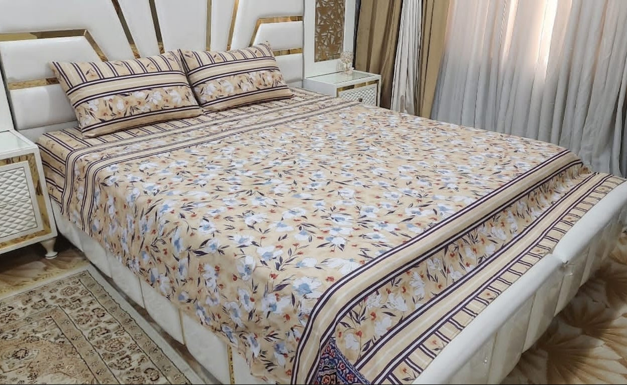 Cotton Double Bedsheet