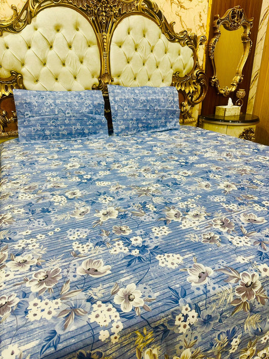 Cotton Double Bedsheet Set