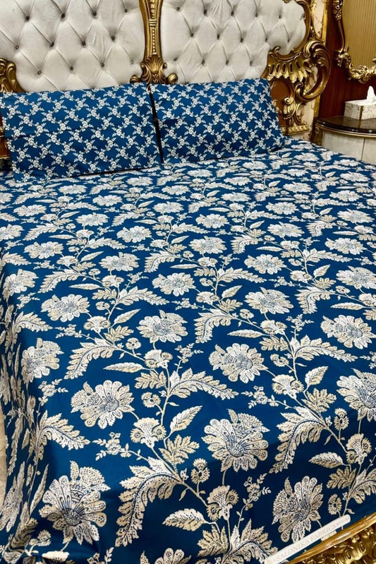 Cotton Double Bedsheet Set