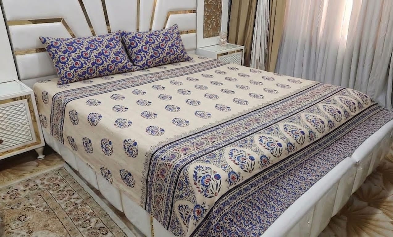 Cotton Double Bedsheet