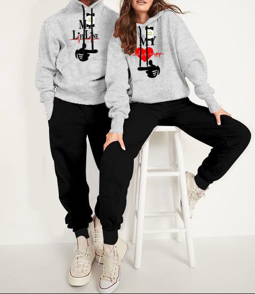 Couple Hoodie Tracksuit