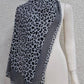 Crinkle Leopard Scarf
