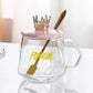 Crown Glass Mug
