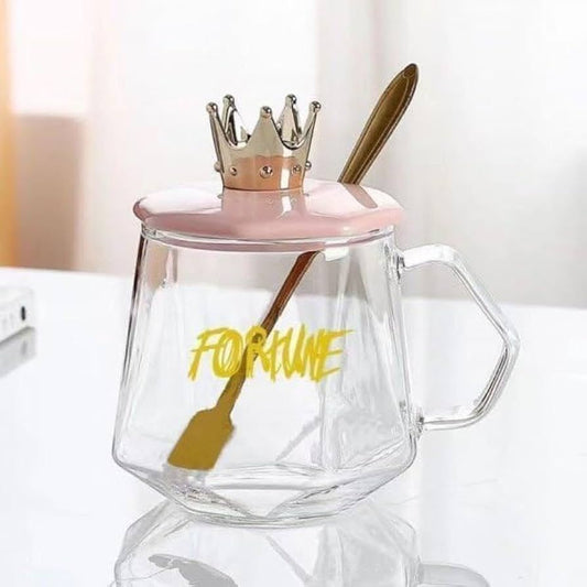 Crown Glass Mug