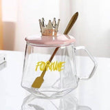 Crown Glass Mug