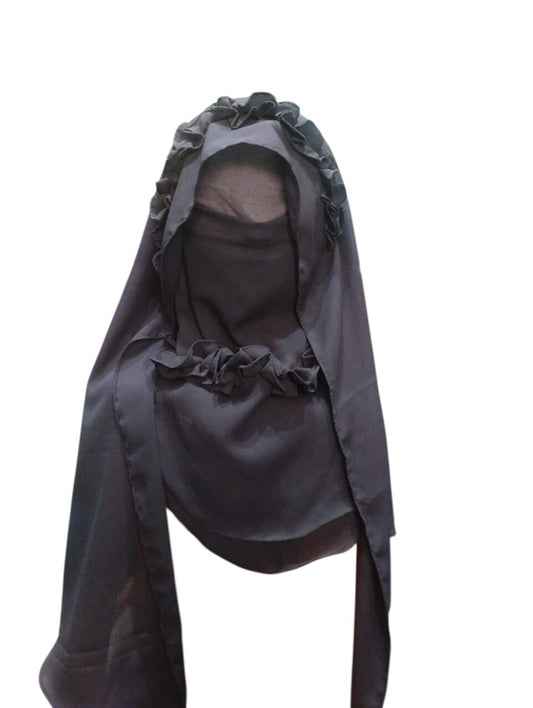 Crown Hijab With Niqab