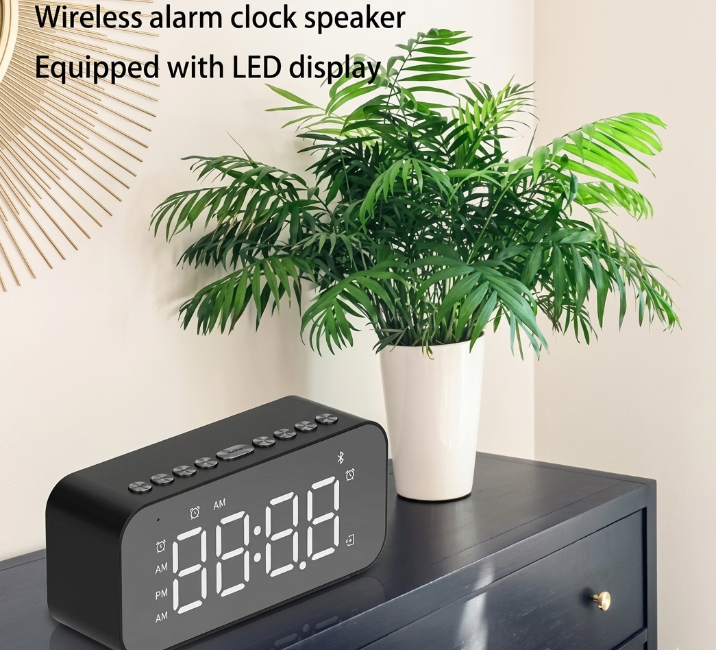 Digital Alarm Clock With Speaker