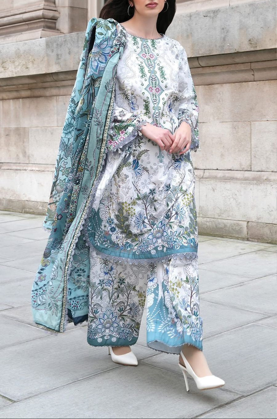 Digital Printed 3 Piece Suit