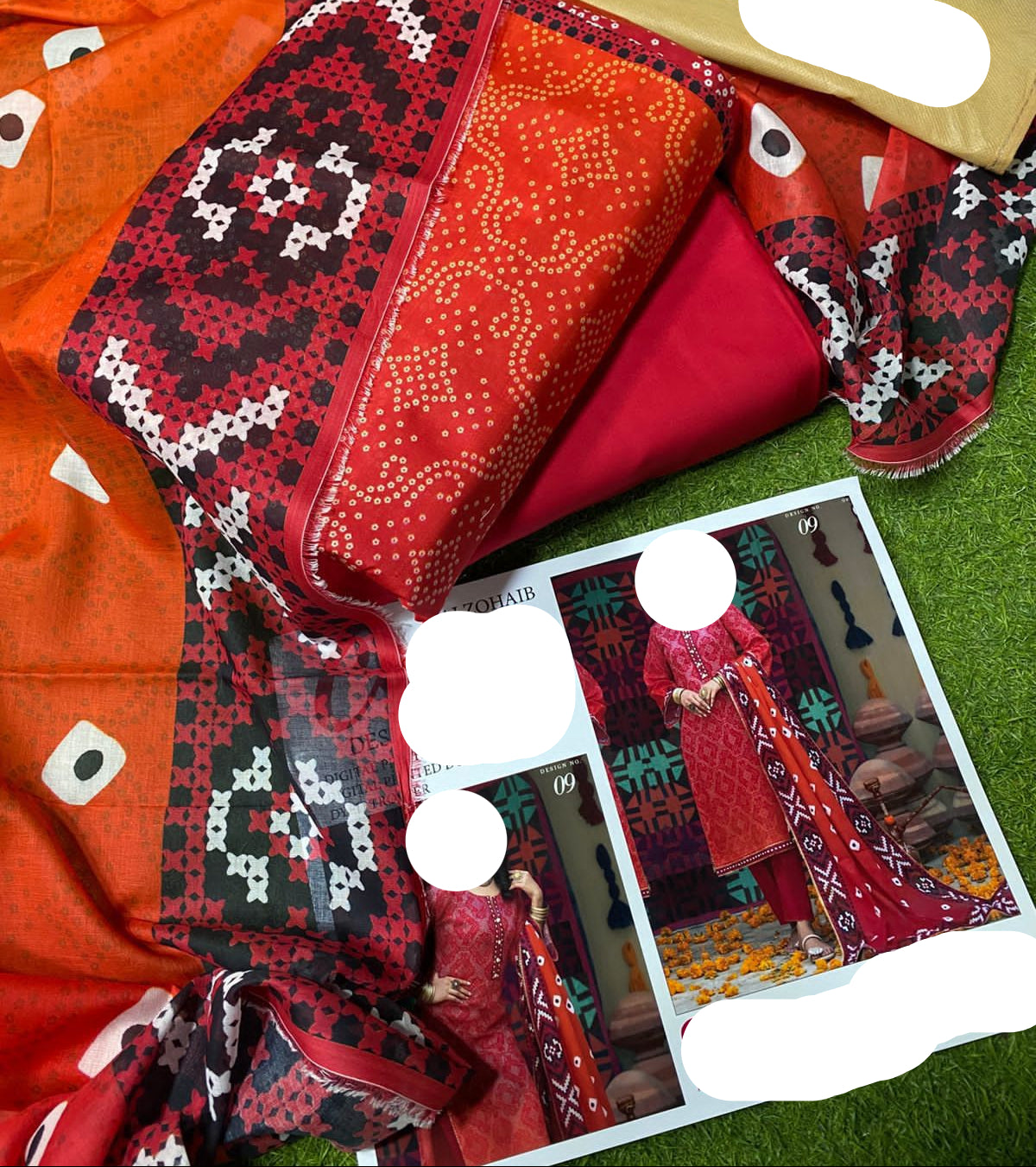 Digital Printed 3 Piece Suit