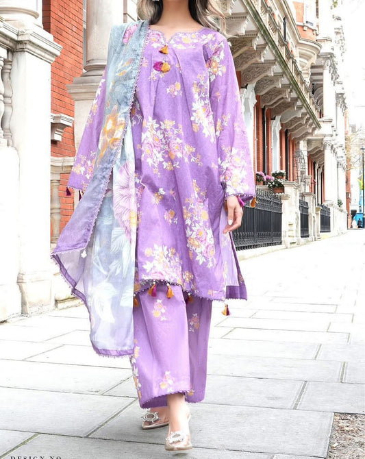 Digital Printed 3 Piece Suit