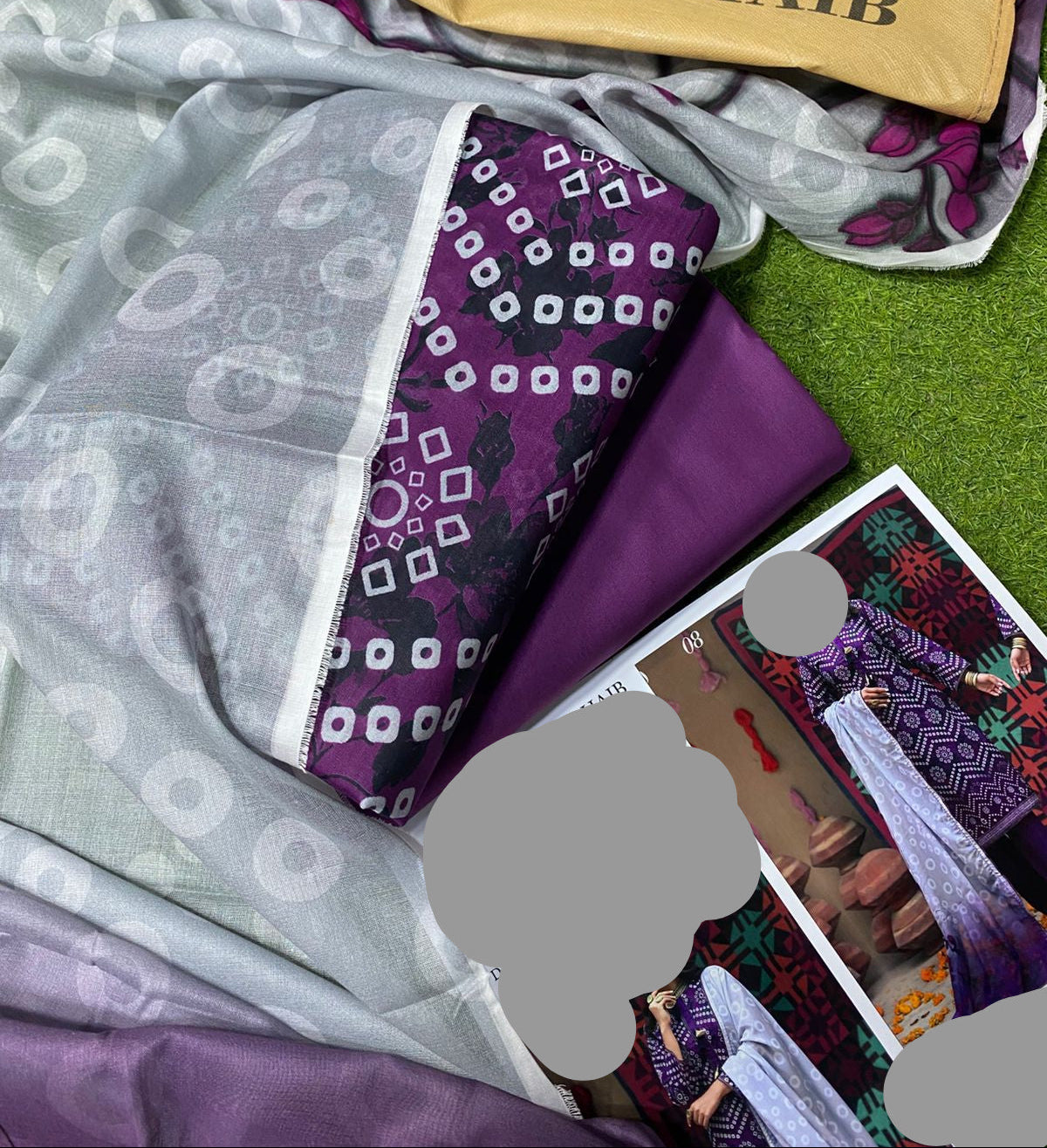Digital Printed 3 Piece Suit