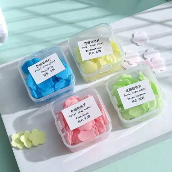 Disposable Petal Paper Soap