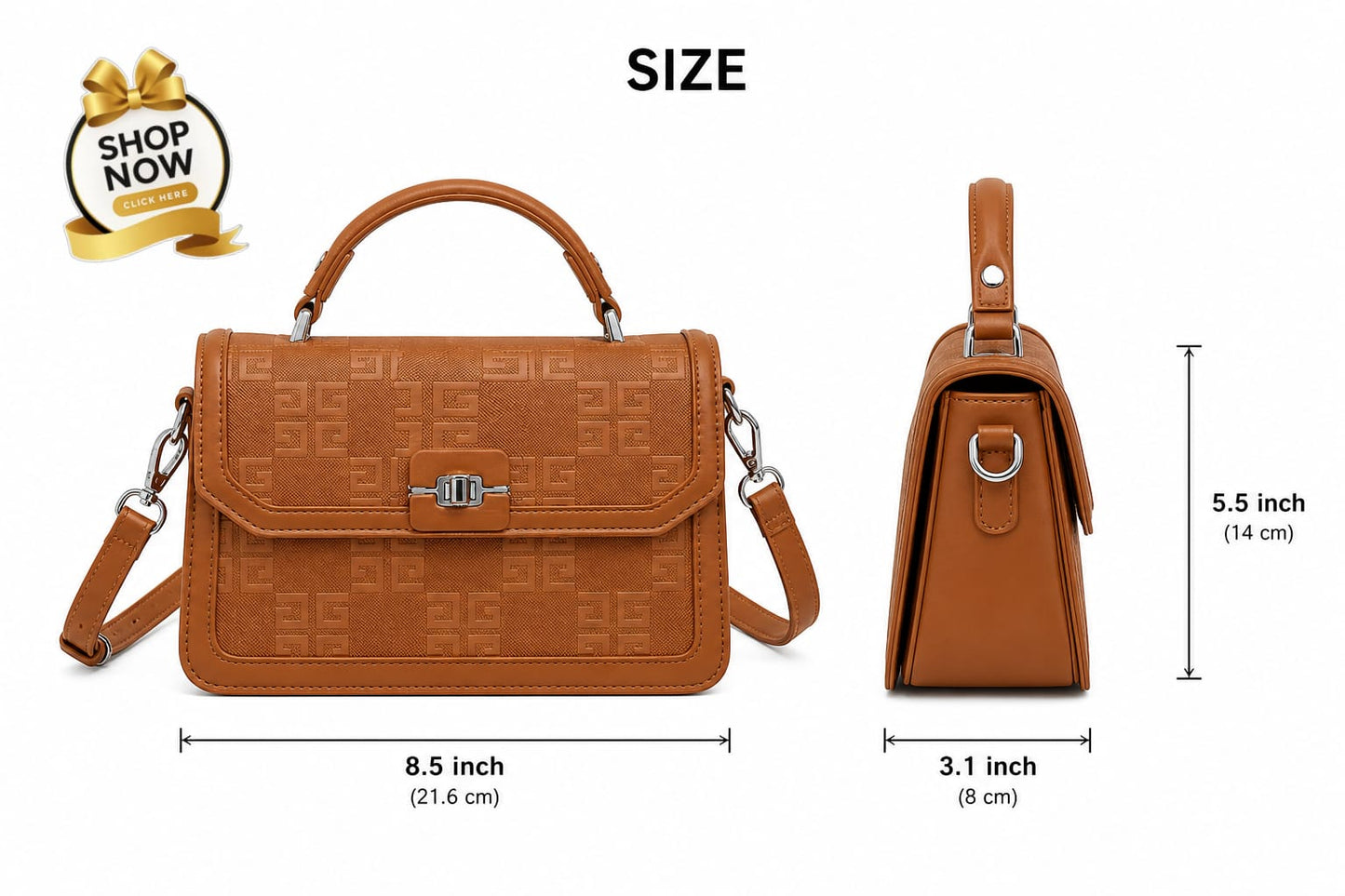 Double Coloured Cross Body Bag