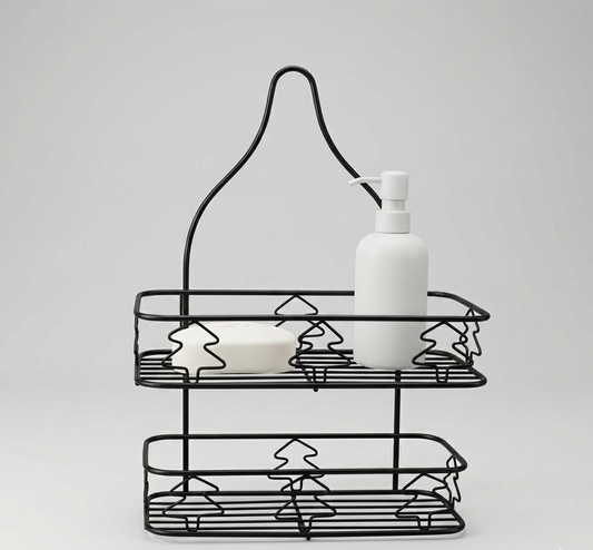 Double Layer Durable Bathroom Rack