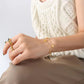Double Layer Heart Bracelet