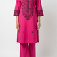 2Pc Embroidered Suit