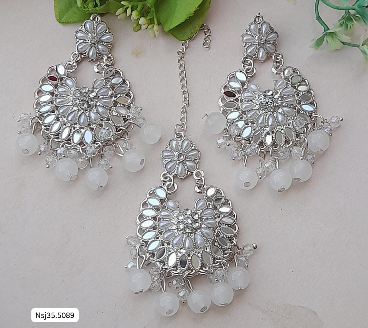 Earring Tikka Set