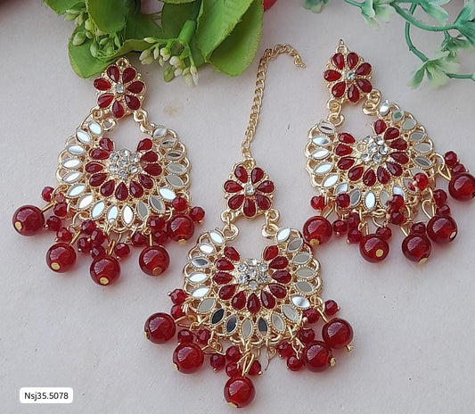 Earring Tikka Set